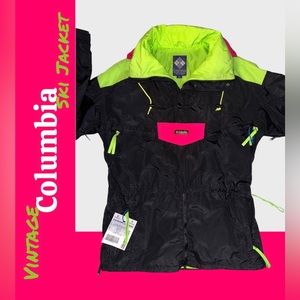 Vintage rare 90’s Columbia Pullover Ski Jacket ⛷️